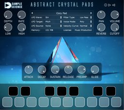 Abstract Crystal Pads