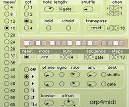 Arp4midi
