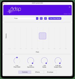 DDSP-VST Neural Synthesis