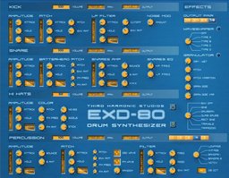EXD-80 Drum Synthesizer