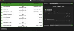 MIDI patchbay 1.1.0