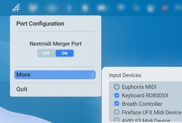 Nextmidi Merger Port