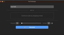 TextToSample